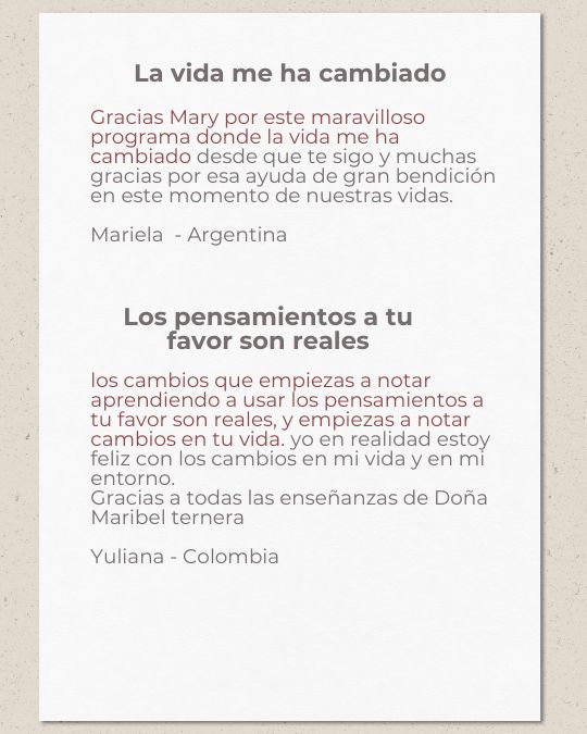 Testimonio